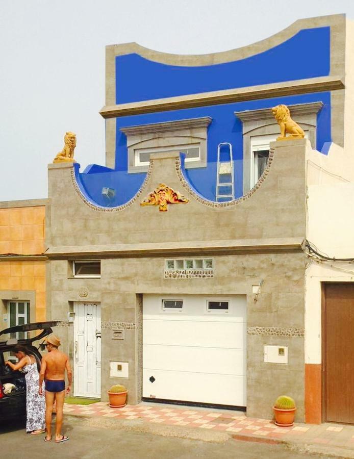 Galdar Penthouse Over The Sea! Sardina Ngoại thất bức ảnh